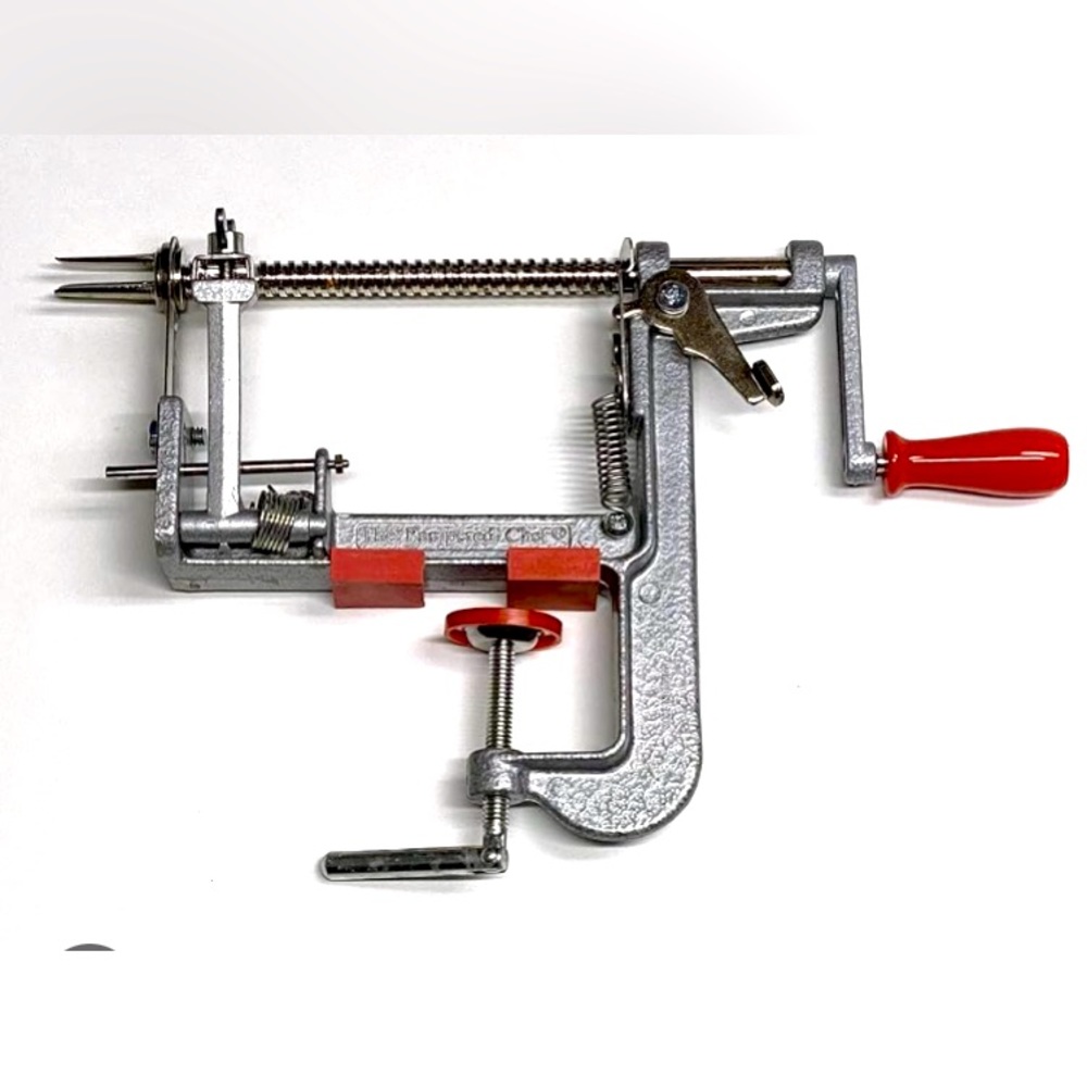 Pampered Chef Maual Apple Peeler ,Corer & Slicer